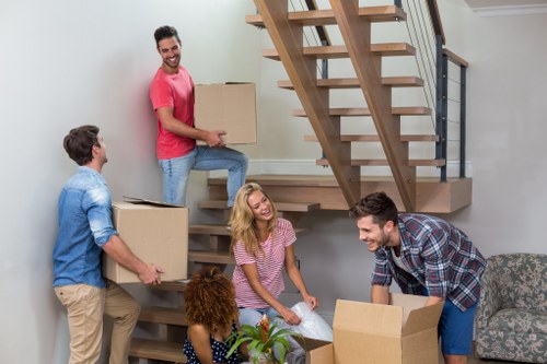 Office relocation team planning a move in Harold Hill
