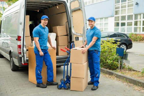Removal team handling a flat or house move in Harold Hill