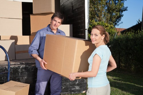 Man and van service supporting a residential move in Harold Hill